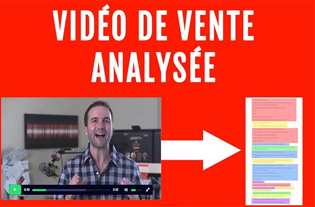 video de vente